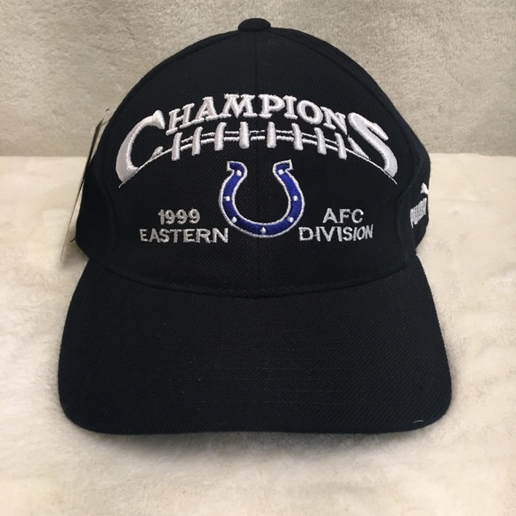 Indianapolis Colts 1999 NFC Championship cap hat - Picture 2 of 7